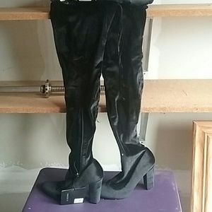 Forever 21 thigh high boots